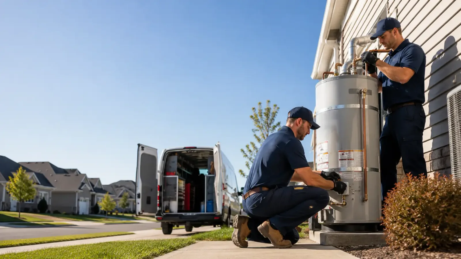 Water Heater Installation in Mineral, IL